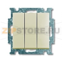 Выключатель трехклавишный ABB 2CKA001012A2158