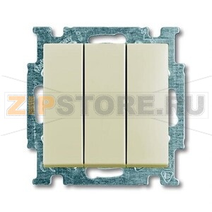 Выключатель трехклавишный ABB 2CKA001012A2158 