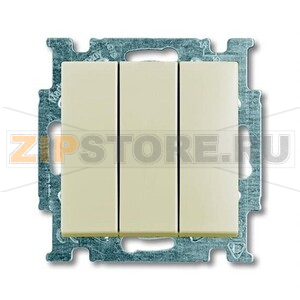 Выключатель трехклавишный ABB 2CKA001012A2158 