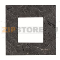Рамка одноместная, двухмодульная, натуральный сланец ABB 2CLA227100N2201