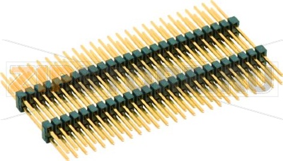 Connector for electronic pcb   50-pole 