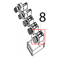 Yellow light Angelo Po C165D
