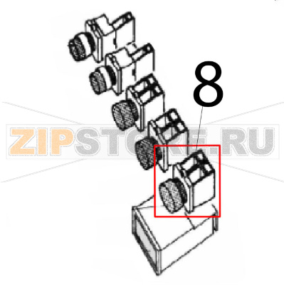 Yellow light Angelo Po C165D Yellow light Angelo Po C165DЗапчасть на деталировке под номером: 8