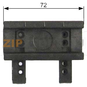ВЕРТИКАЛЬНЫЙ КРЕПЕЖ ШИНЫ MOUNTING RAIL 35 MM, PLASTIC WITH RECESS FOR INSERT 8US19981DA00, 55 MM LONG, WITH FIXING SCREWS FOR SIRIUS 3R ADAPTER S. S00 A. S0 Siemens 8US1998-7CB72 