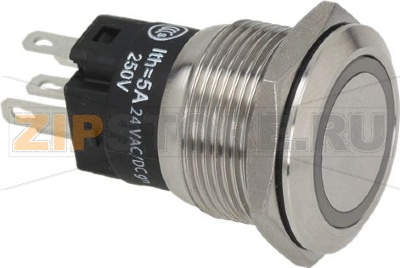 КНОПКА СТАРТ С ЛАМПОЧКОЙ 24В 