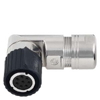 СИГНАЛЬНЫЙ ШТЕКЕР ДЛЯ ПОДКЛЮЧЕНИЯ К S-1FL6 HI 8-ПОЛЮСНЫЙ РАЗЪЕМ, ЗАМОК БАЙОНЕТТ 8 X SOCKET CONTACT (0.2- 0.25MM2) D6 TO D8 MM CONTENT  30 PIECES Siemens 6FX2003-0DB11