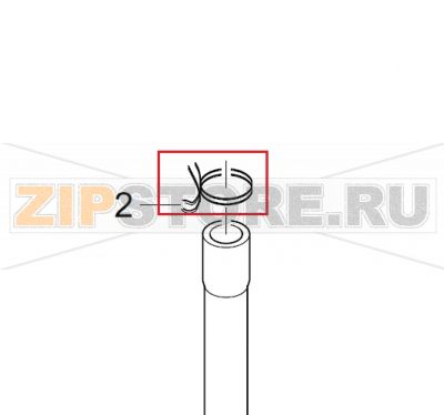 Drahtschlauchklemme; D21,2X2 Winterhalter UC-M Drahtschlauchklemme; D21,2X2 Winterhalter UC-MЗапчасть на деталировке под номером: 2Название запчасти на немецком языке: Drahtschlauchklemme; D21,2X2 Winterhalter UC-M