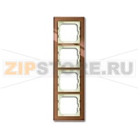 Рамка четырехместная, бронзовое стекло ABB 2CKA001754A4546