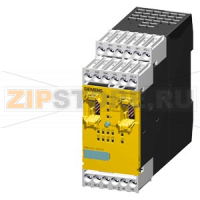 SIRIUS, CENTRAL MODULE 3RK3 ADVANCED ДЛЯ MODULAR SAFETY SYSTEM 3RK3 4/8 F-DI, 1F-RO, 1 F-DO, 24VDC MONITORS OF ASI SLAVES, CONTROL OF SAFE OUTPUTS ON AS-I BUS PARAMETERIZABLE VIA SW MSS ES WIDTH 45MM SCREW TERMINAL UP TO CATEGORY 4 (EN954-1) UP TO SIL3 (I