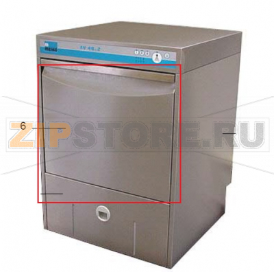 Door Cpl. Meiko FV 40.2 Door Cpl. Meiko FV 40.2Запчасть на деталировке под номером: 6Название запчасти Meiko на английском языке: Door Cpl. Meiko FV 40.2
