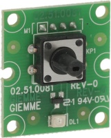 PUSH-BUTTON BOARD 1 BUTTON