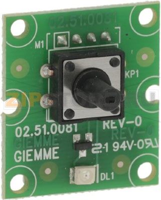 PUSH-BUTTON BOARD 1 BUTTON 