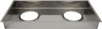 TRAY FOR BURNER 688x332x77 mm