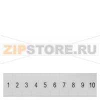 ТАБЛИЧКИ ДЛИННЫЕ 71 - 80 РАЗМЕР ZB4 Siemens 8WH8120-1AB75