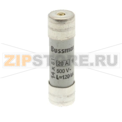 Предохранитель, 20 A, AC 690 В, 80 кА, 14x51 мм, gL/gG, IEC Eaton CYLINDRICAL FUSE 14x51 20A GG 