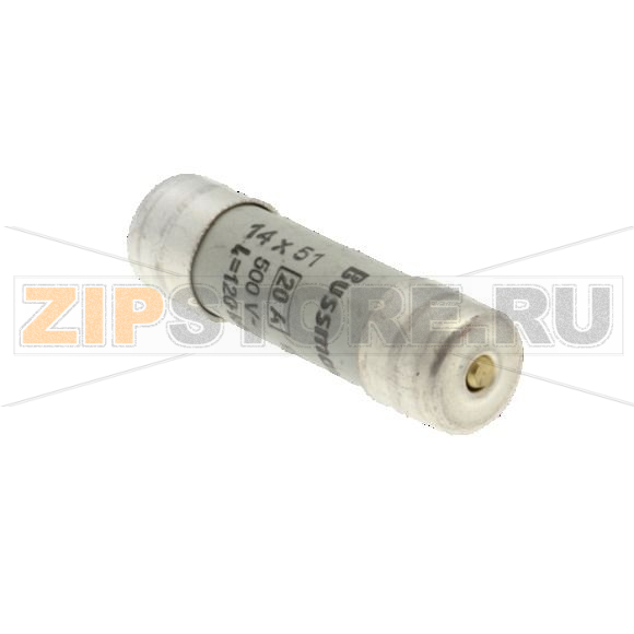 Предохранитель, 20 A, AC 690 В, 80 кА, 14x51 мм, gL/gG, IEC Eaton CYLINDRICAL FUSE 14x51 20A GG 