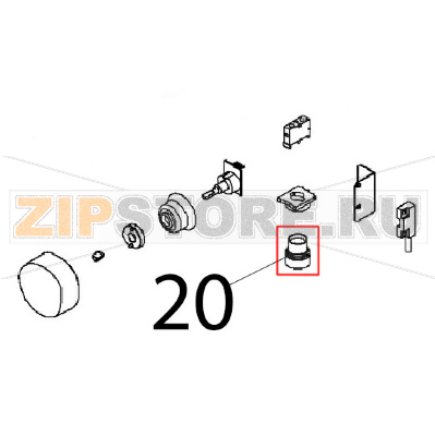 Pulsante Angelo Po FX101G2 Pulsante Angelo Po FX101G2Запчасть на деталировке под номером: 20