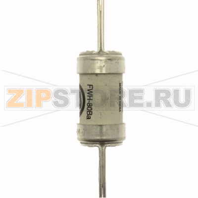 Предохранитель, 80 A, AC 500 В, DC 500 В, 200 кА, 24x92 мм, UL Eaton 80A 500V AC TAG FUSE 