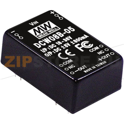 Преобразователь DC/DC, 335 мА Mean Well DCW08C-12 