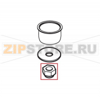 Self lock nut M4 DIN 982 high galv. Saeco Talea Giro