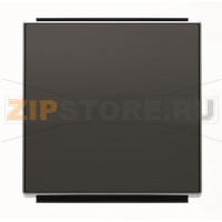 Клавиша для одноклавишных выключателей/переключателей/кнопок, чёрный бархат ABB 2CLA850100A1501