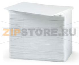 Карты для принтеров 30 mil, 500 шт. Zebra Пластиковые карты для принтеров Zebra 30 mil, 500 штук.Назначение: для принтеров пластиковых картТолщина карты: 0.76 мм