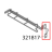 Cerniera rotaz.porta DX C60 2V Comenda PF45