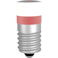Лампа светодиодная 12 В/DC, 12 В/AC, 24 В/DC, 24 В/AC, 48 В/DC, 48 В/AC, цоколь: E10, красная, 230 мкд Signal-Construct MWME2509BR