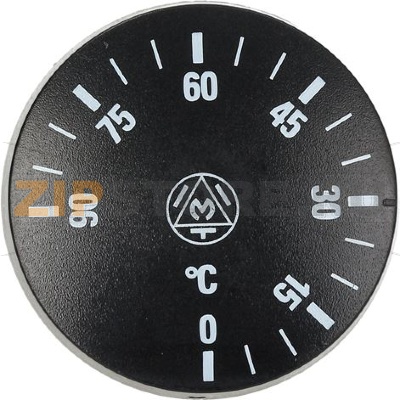 ЧЕРНАЯ РУЧКА Ø 41 ММ 0-90°С 