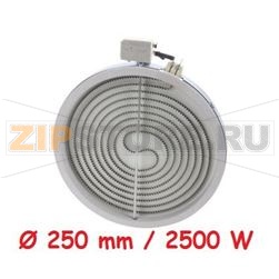 PIASTRA 2500W Ø 250 mm 