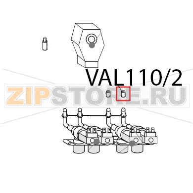 Red flow-rate reduction unit Gierre FEV 64M Red flow-rate reduction unit Gierre FEV 64MЗапчасть на деталировке под номером: VAL110/2