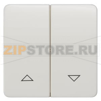 DELTA PROFIL ТИТАНОВО-БЕЛЫЙ ВЫКЛЮЧАТЕЛЬ 2 КЛАВИШИ С "ВВЕРХ/ВНИЗ" СИМВОЛАМИ Siemens 5TG7814