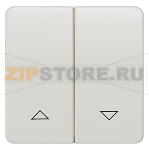 DELTA PROFIL ТИТАНОВО-БЕЛЫЙ ВЫКЛЮЧАТЕЛЬ 2 КЛАВИШИ С &quot;ВВЕРХ/ВНИЗ&quot; СИМВОЛАМИ Siemens 5TG7814 