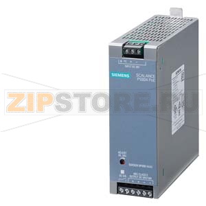 SCALANCE PS924 PoE power supply for Power-over-Ethernet, Input: 24 V DC output: 54 V DC/1.6 A NEC Class 2 Siemens 6GK5924-0PS00-1AA2 