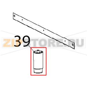 Foot Angelo Po DA51 Foot Angelo Po DA51Запчасть на деталировке под номером: 39
