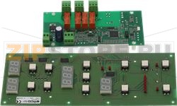 ELECTRONIC BOARD BUTTON PANEL 275x105 mm 