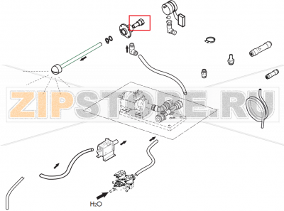 Rotating pivot Lainox NAEB101R      Rotating pivot Lainox NAEB101RЗапчасть на сборочном чертеже под номером: 1Название запчасти на английском&nbsp;языке:&nbsp;Rotating pivot Lainox NAEB101R