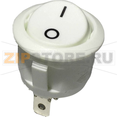 Переключатель клавишный 250 В/AC, 6 А, 1 x выкл/вкл TRU Components R13-112A W/W 