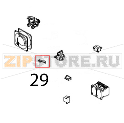 Sensore magnetico Piron PF1006_PI1 Sensore magnetico Piron PF1006_PI1Запчасть на деталировке под номером: 29