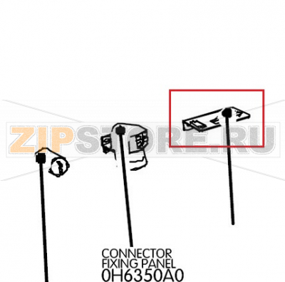 Connector fixing panel Unox XB 893 Connector fixing panel Unox XB 893Запчасть на деталировке под номером: 189Название запчасти на английском языке: Connector fixing panel Unox XB 893