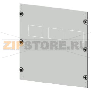SIVACON S4 Masking frame SENTRON 3VA 3VA20 (up to 100 A) 3VA21 (up to 160 A) 3VA22 (up to 250 A) 3-pole, 4-pole Upright mounting position Fixed mounting Number of switches 3 Height 550 mm Width 600 mm Siemens 8PQ2055-6BA21 