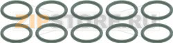 КОМПЛЕКТ УПЛОТНИТЕЛЬНЫХ КОЛЬЦ ДЛЯ КЛАПАНА - 5 ШТ. RATIONAL 10.00.675P 