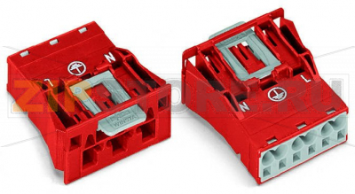 Защелкивающийся штекер; 3-пол.; Код. P; 4,00 mm; красные Wago 770-2313 Protected against mismating and maintenance-freePush-in CAGE CLAMP® spring pressure connection technology allows solid conductors to be simply pushed into a unit.Two wire connections per pole for loops or bridgesAdditional variable coding is possible....