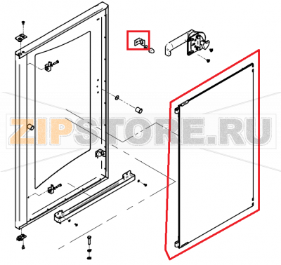 Customer service set interior door 10.10 P3 CONVOTHERM OES 10.10     Customer service set interior door 10.10 P3 CONVOTHERM OES 10.10Запчасть на сборочном чертеже под номером: 270Название запчасти на английском&nbsp;языке: Customer service set interior door 10.10 P3 CONVOTHERM OES 10.10