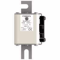 Предохранитель, 800 A, AC 1000 В, 150 кА, DIN 2, 59x77x138 мм, aR, DIN, IEC Eaton FUSE 800A 100