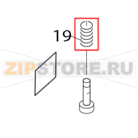 Head pressure spring C222 Toshiba TEC B-852-TS12-QP