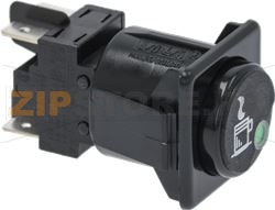 ПЕРЕКЛЮЧАТЕЛЬ ДВУХПОЛЮСНОЙ ЧЕРН. 16A 250V 