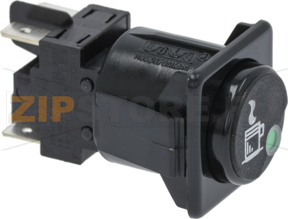 ПЕРЕКЛЮЧАТЕЛЬ ДВУХПОЛЮСНОЙ ЧЕРН. 16A 250V 