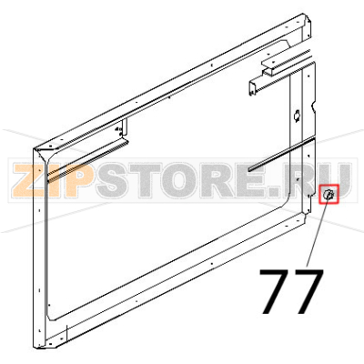 Calamita D=22.9 mm, per microporta Unox XB 403G Calamita D=22.9 mm, per microporta Unox XB 403GЗапчасть на деталировке под номером: 77