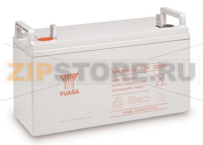 YUASA NPL 100-12 Свинцово-кислотные AGM аккумуляторы с повышенным сроком службы YUASA NPL 100-12 Характеристики: Напряжение - 12 В; Емкость - 100 Ач; Габариты: длина 407 мм, ширина 173 мм, высота 240 мм, вес: 40 кг